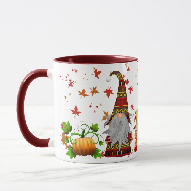 Herbst/Herbst Kürbisknochen Tasse (Links)