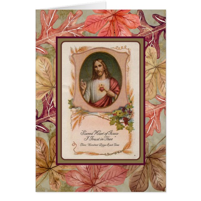 Herbst Herbst lässt heiliges Herz Jesu (Vorne)
