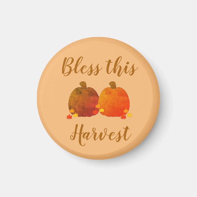 Herbst/Herbst/Pumpkin Magnet (Vorne)