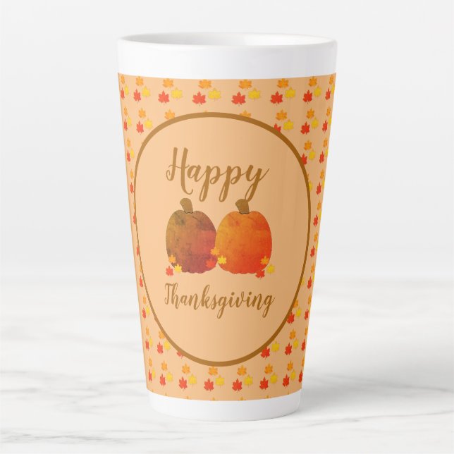 Herbst/Herbst/Pumpkin Milchtasse (Vorderseite)