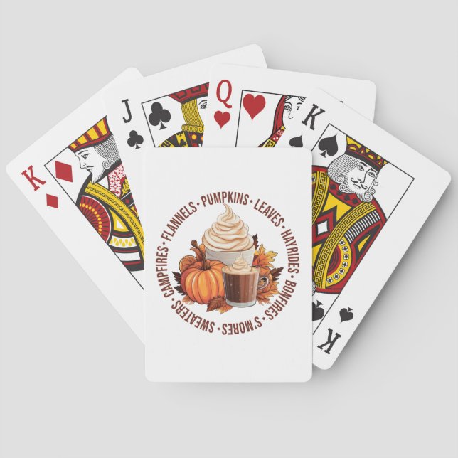 Herbst/Herbst Spielkarten (Rückseite)