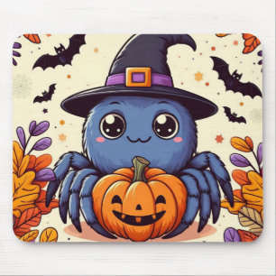 Herbst/Herbst/Spinne/Hexe/Halloween Mousepad