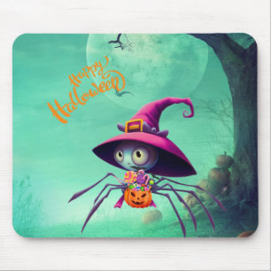 Herbst/Herbst/Spinne/Hexe/Halloween Mousepad