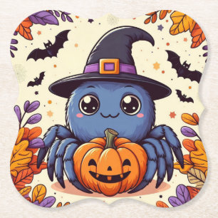 Herbst/Herbst/Spinne/Hexe/Halloween Untersetzer