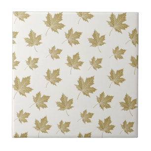 Herbst Herbst verlässt Muster. Bauernhof Keramik T Fliese