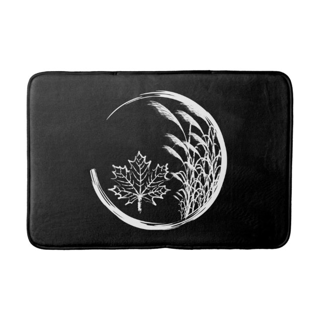 Herbst/Herbst-Wappen Badematte (Vorderseite)