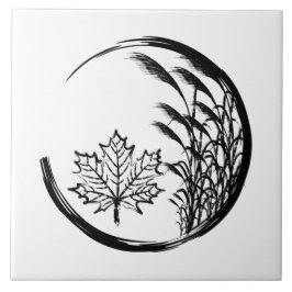 Herbst/Herbst-Wappen Fliese