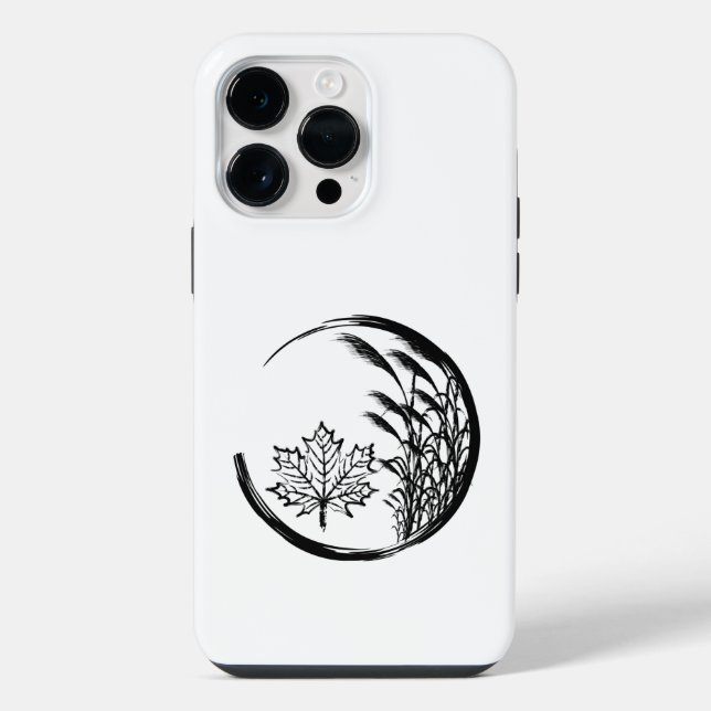 Herbst/Herbst-Wappen iPhone 14 Pro Max Hülle (Rückseite)