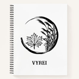 Herbst/Herbst-Wappen Notizbuch