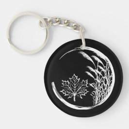 Herbst/Herbst-Wappen Schlüsselanhänger