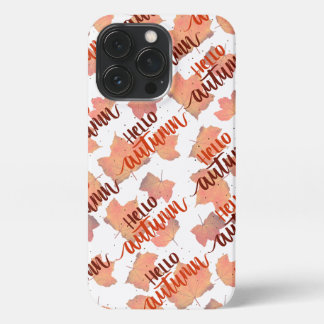 Herbst Herbstlaub iPhone 13 Pro Slim Fit Case Hülle