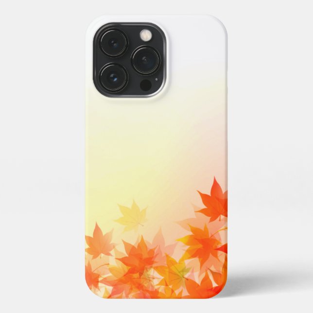 Herbst Herbstlaub iPhone 13 Pro Slim Fit Case iPhone 13 Pro Hülle (Rückseite)