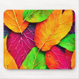 Herbst-Herbstlaub-Muster Mousepad