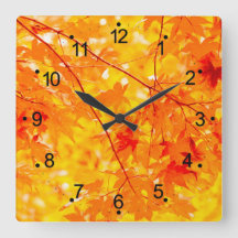 Herbst-Herbstlaub Orange