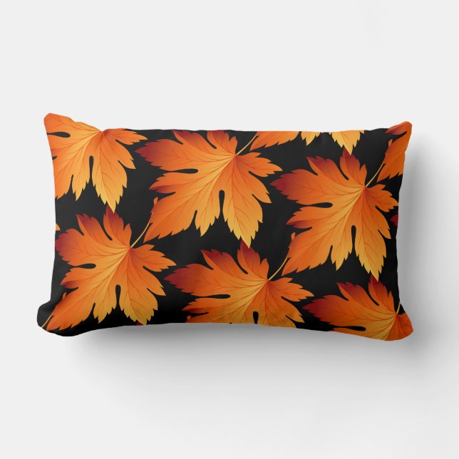 Herbst Herbstleaves Throw Kissen (Vorderseite)
