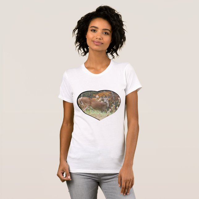 Herbst Hirsche im Arrowhad GA T-Shirt (Vorne ganz)