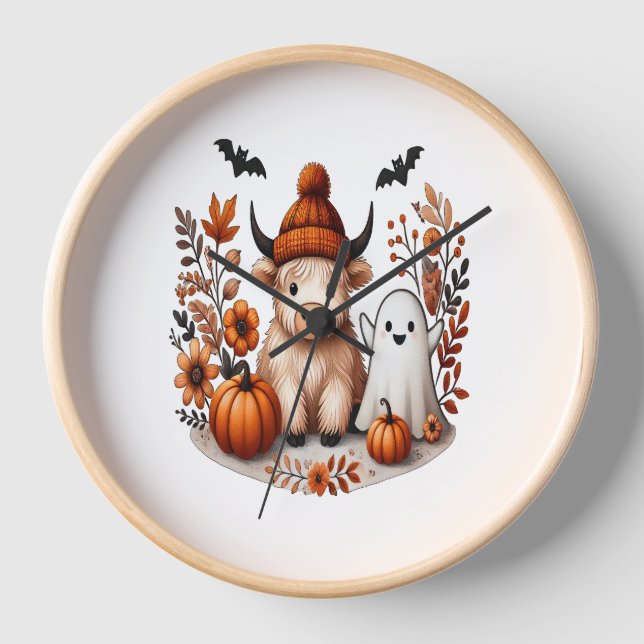 Herbst Hochland Kuh Ghost , Herbst Uhr (Vorderseite)