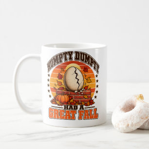 Herbst Humpty Dumpty Hatte Einen Großen Fall Pun F Kaffeetasse
