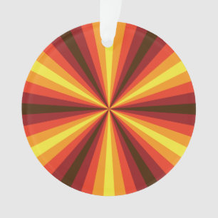 Herbst-Illusions-Acrylamulett Ornament