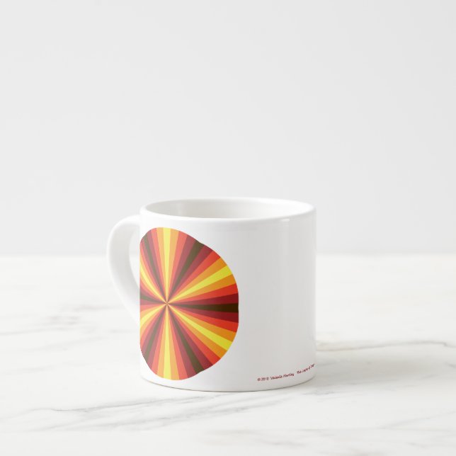 Herbst-Illusions-Spezialtasse Espressotasse (Vorderseite Links)