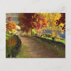 Herbst im Glen Postkarte