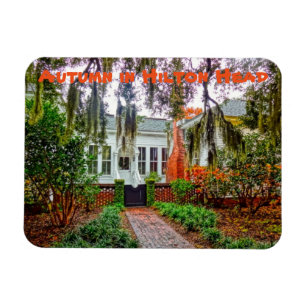 Herbst im Hilton Head Coastcovery Museum HHI Magnet