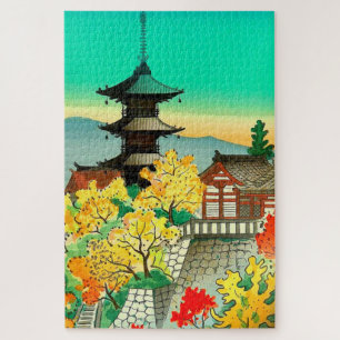 Herbst im Kiyomizu-Tempel in Kyoto-Koyo