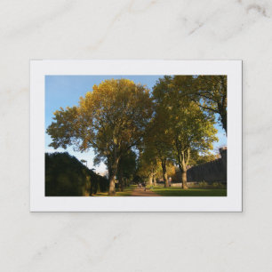 Herbst im Park (grenzt) Visitenkarte