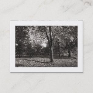 Herbst im Park (grenzt) Visitenkarte