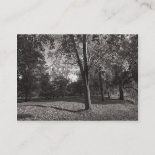 Herbst im Park Visitenkarte