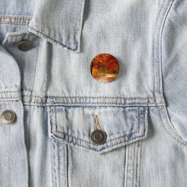 Herbst im Wald Button (Beispiel)