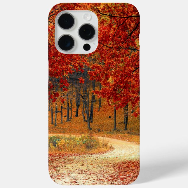 Herbst im Wald Case-Mate iPhone Hülle (Rückseite)