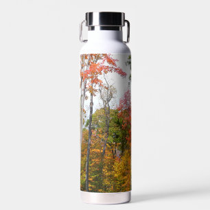 Herbst im Wald Farbige Herbstfotografie Trinkflasche