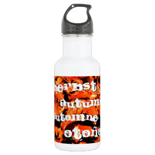 Herbst im Wald Trinkflasche