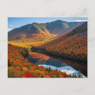 Herbst in Adirondack Postkarte