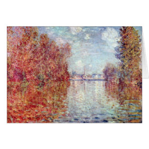 Herbst in Argenteuil von Claude Monet