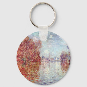 Herbst in Argenteuil von Claude Monet Schlüsselanhänger
