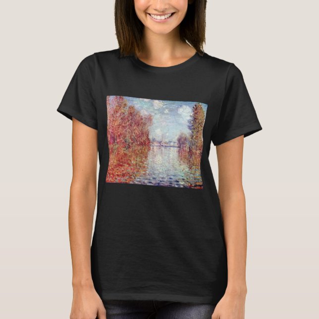 Herbst in Argentinien von Claude Monet T-Shirt (Vorderseite)