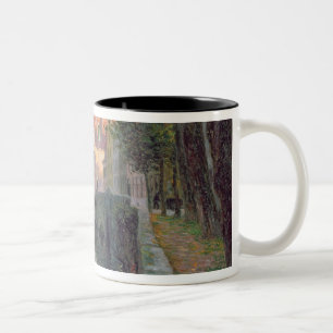 Herbst in Brügge Zweifarbige Tasse