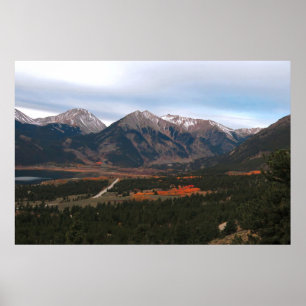 Herbst in den Rockies Poster
