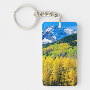 Herbst in den Rockies Schlüsselanhänger