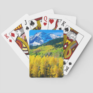 Herbst in den Rocky Mountains Spielkarten