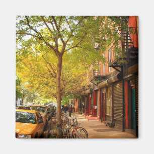 Herbst in der Alphabet-Stadt, East Village, NYC Magnet