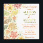 Herbst in der Liebe Einladung zur Hochzeit<br><div class="desc">Stilvolle Herbstlaube. Ideal für Herbst- oder Spätsommer Hochzeitsfeiern. Die Rückseite der Karte ist mit einem hübschen Blatt Herz dekoriert. Leicht hinzuzufügen/zu ändern Text. Original Illustration und Design nach PJ-Design.</div>