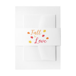 Herbst in der Liebe Einladungsbanderole