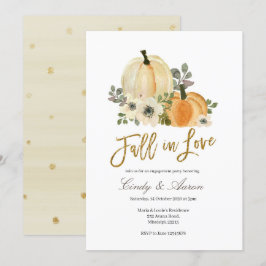 Herbst in der Liebe Kürbisfest Einladung