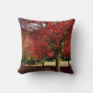 Herbst in der Nachbarschaft, Oregon Kissen