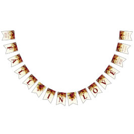 Herbst in Liebe bordeauxfarbene Sonnenblumen Braut Wimpelkette