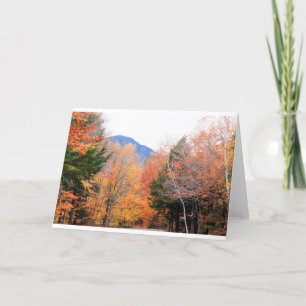Herbst in Maine Karte