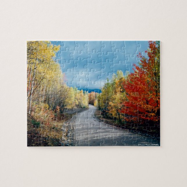 Herbst in Neu-England Puzzlespiel (Horizontal)